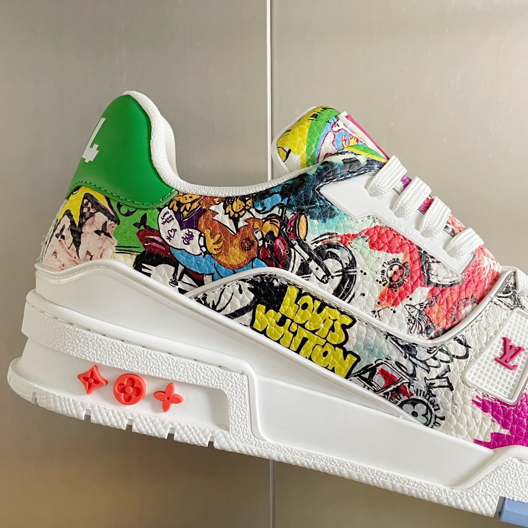 Louis Vuitton 2024New LV Trainer Sneaker Size 36-46