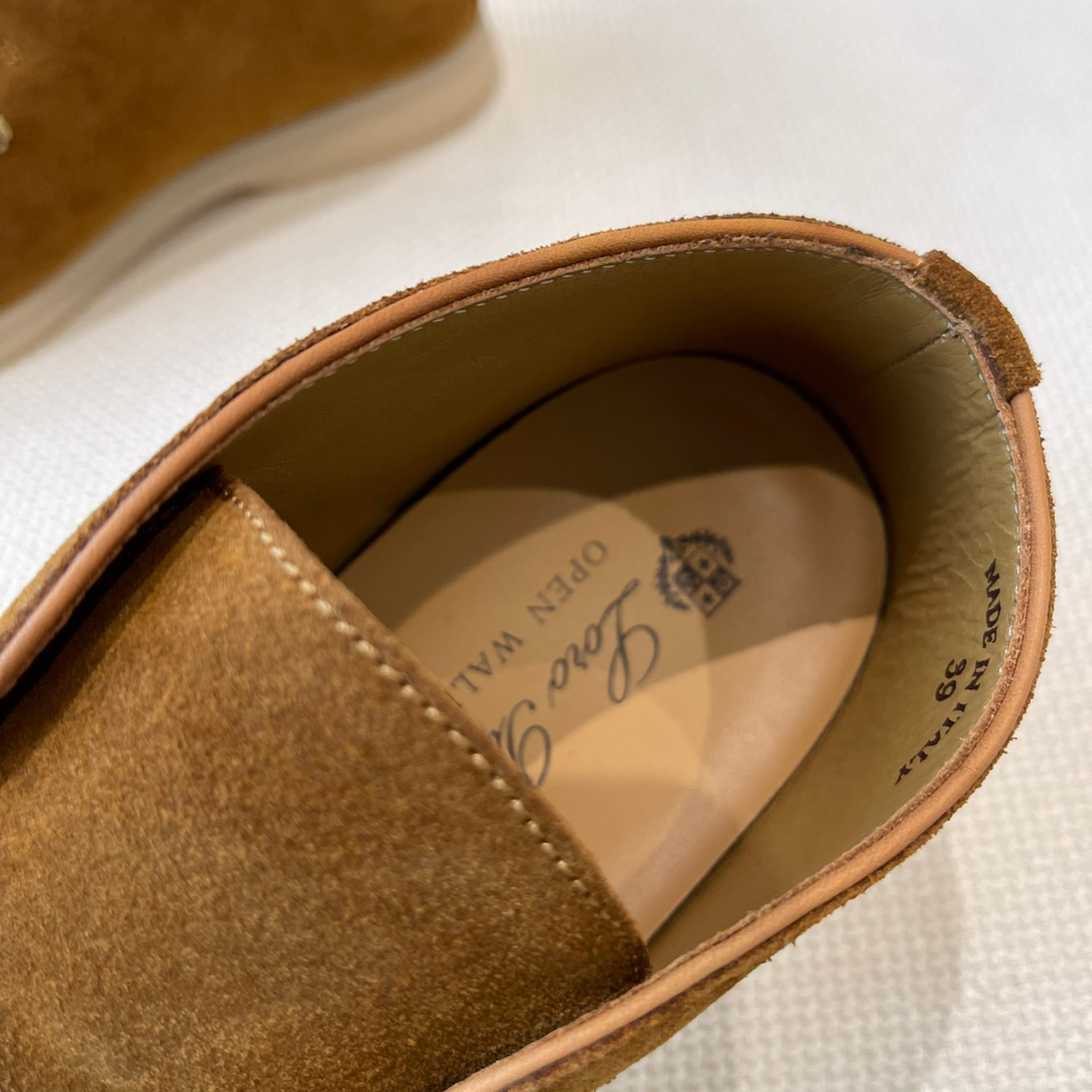 Loro Piana Unisex Loafers High Top Size 36-45