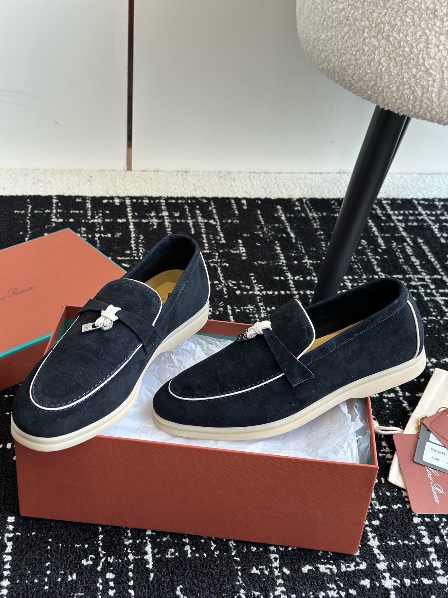 Loro Piana Unisex Loafers Size 36-45