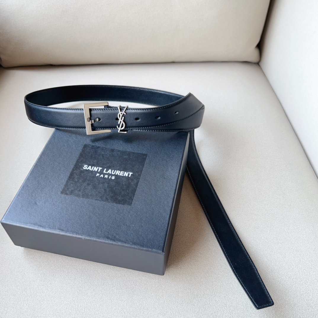 YSL Women Belt Width 3cm