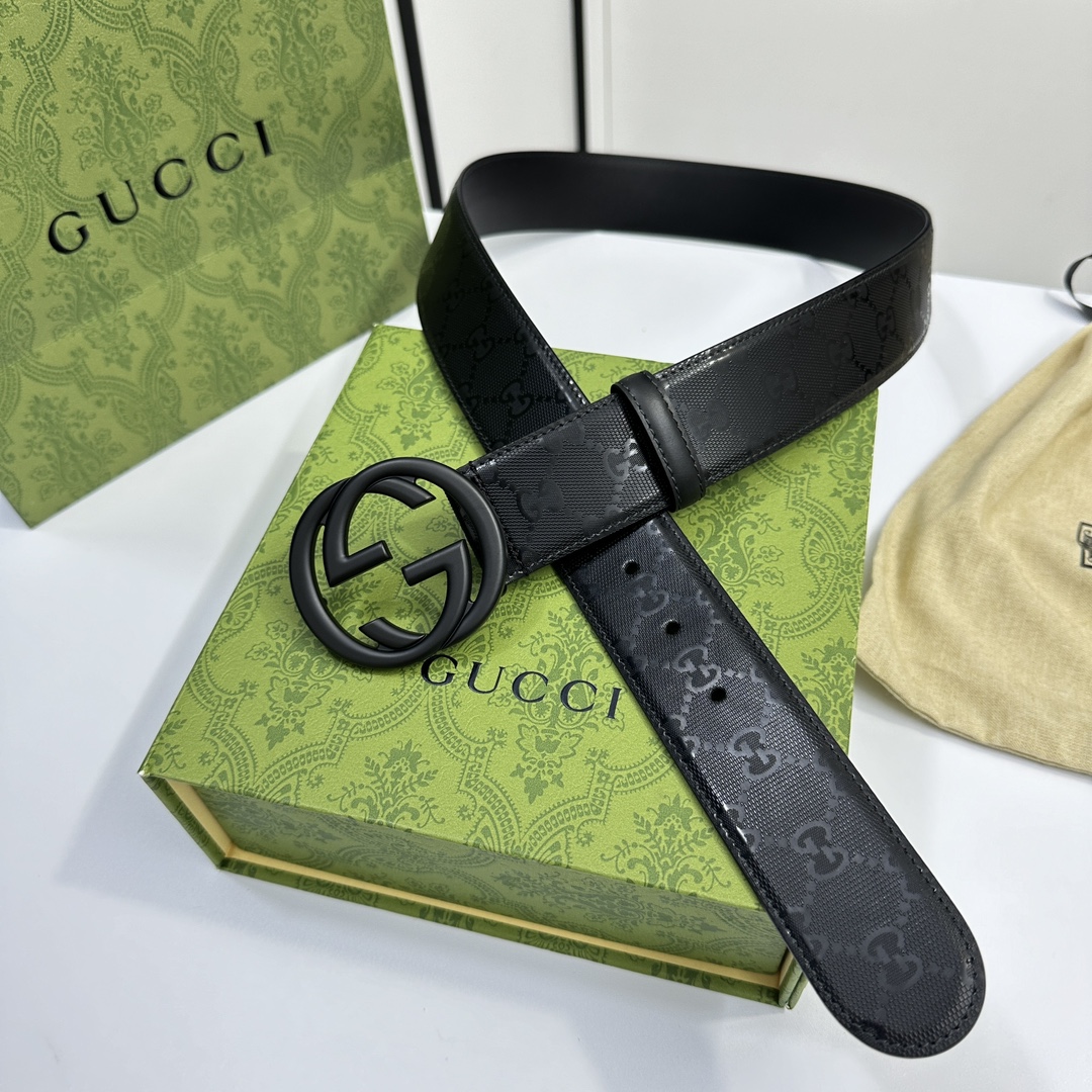 Gucci Men Belt Width 4cm