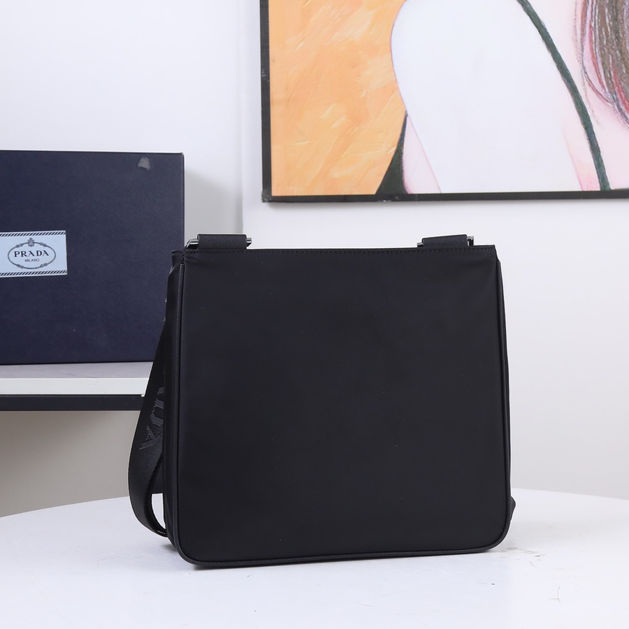 Prada 2VH118 Re-Nylon and Saffiano Leather Shoulder Bags Size 28*25*6cm