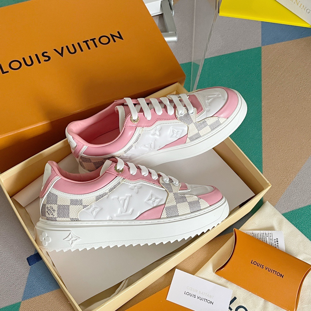 Louis Vuitton Time Out Sneaker Size 35-41 7-Color