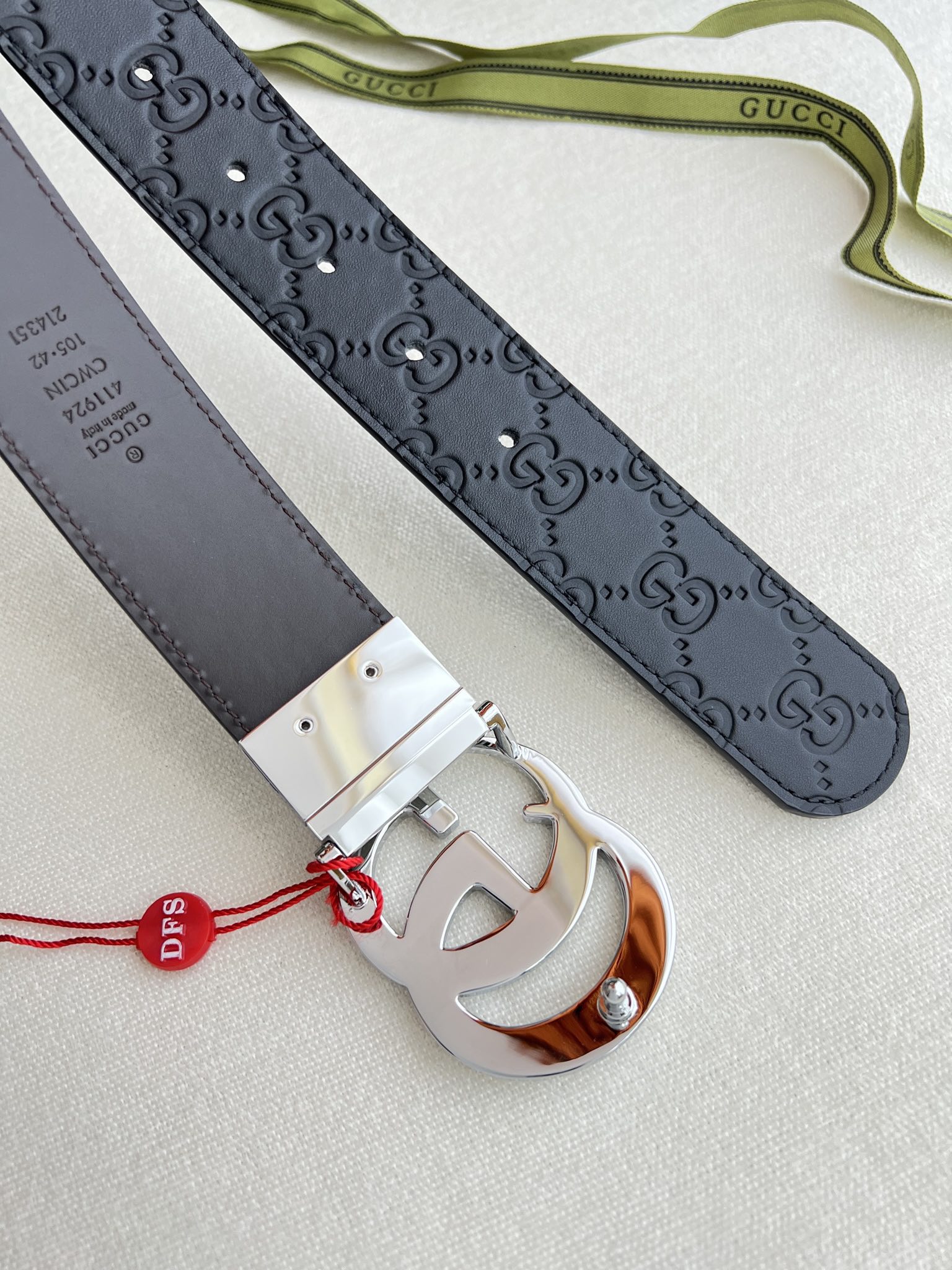 Gucci Men Belt Width 3.8cm