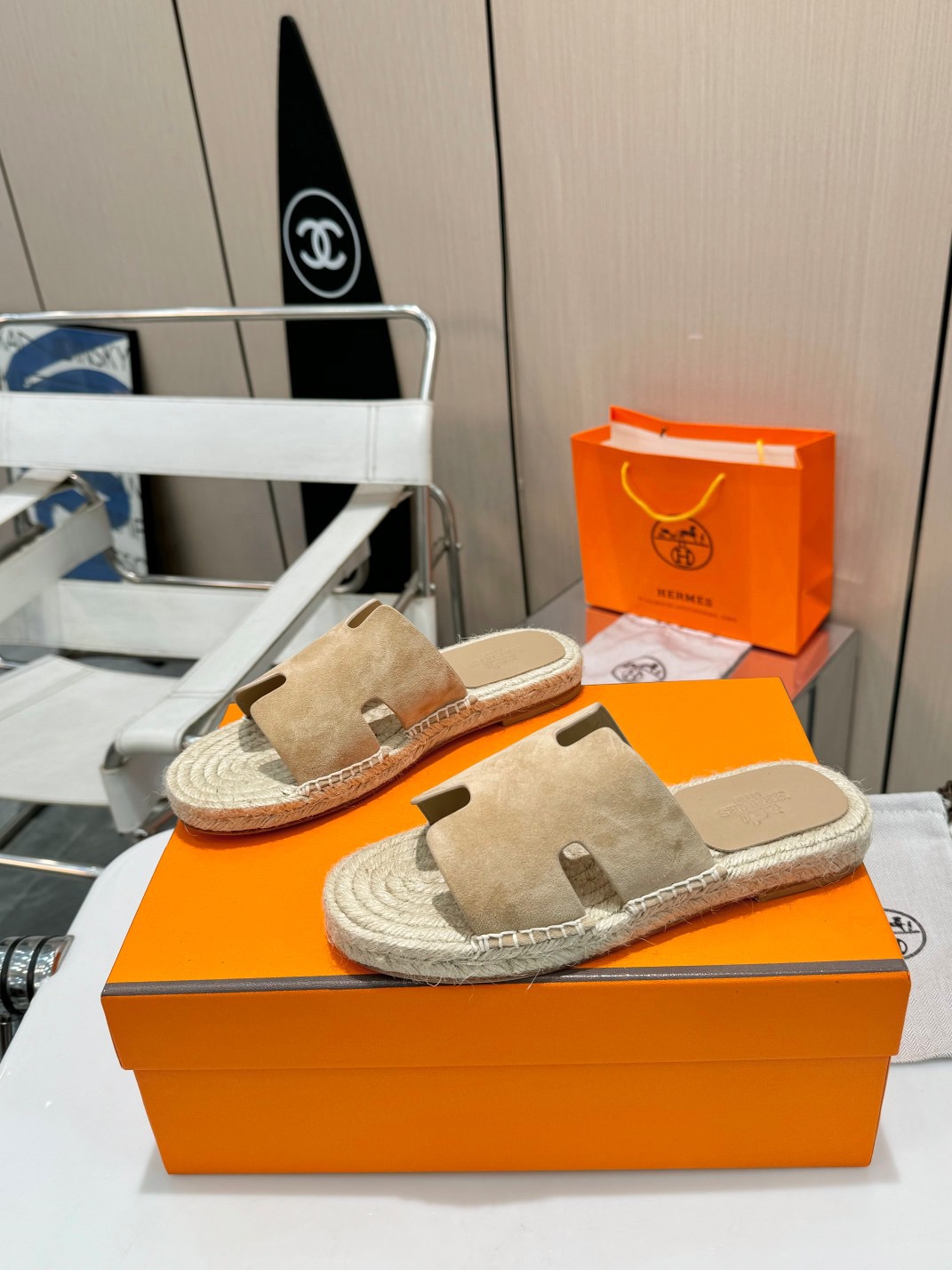 Hermes Women Slippers Size 36-42
