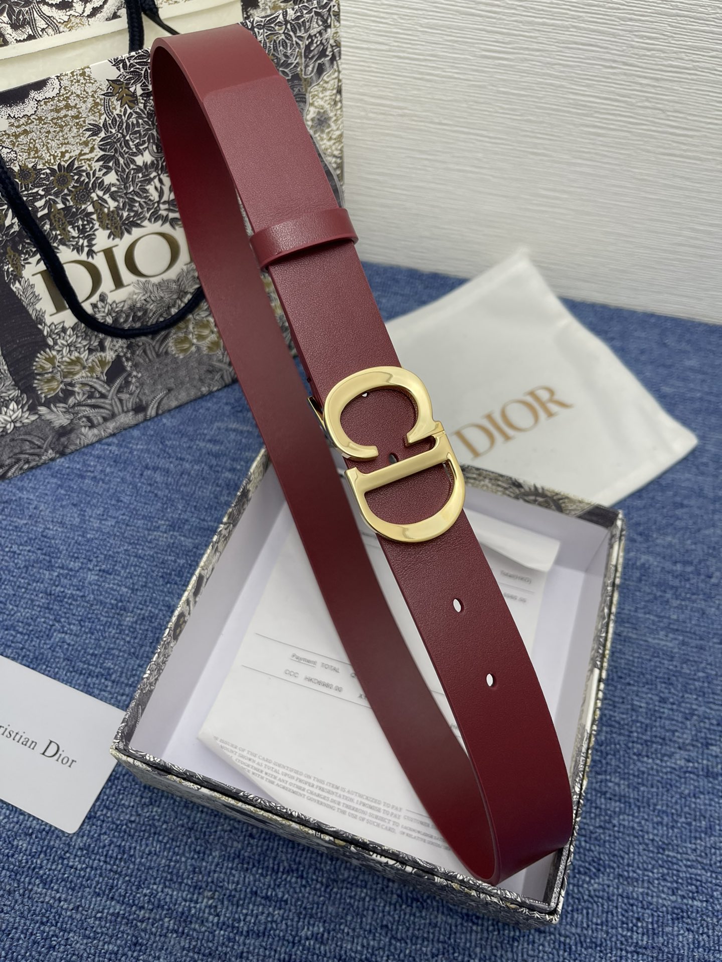 Dior Women Belt Width 3cm