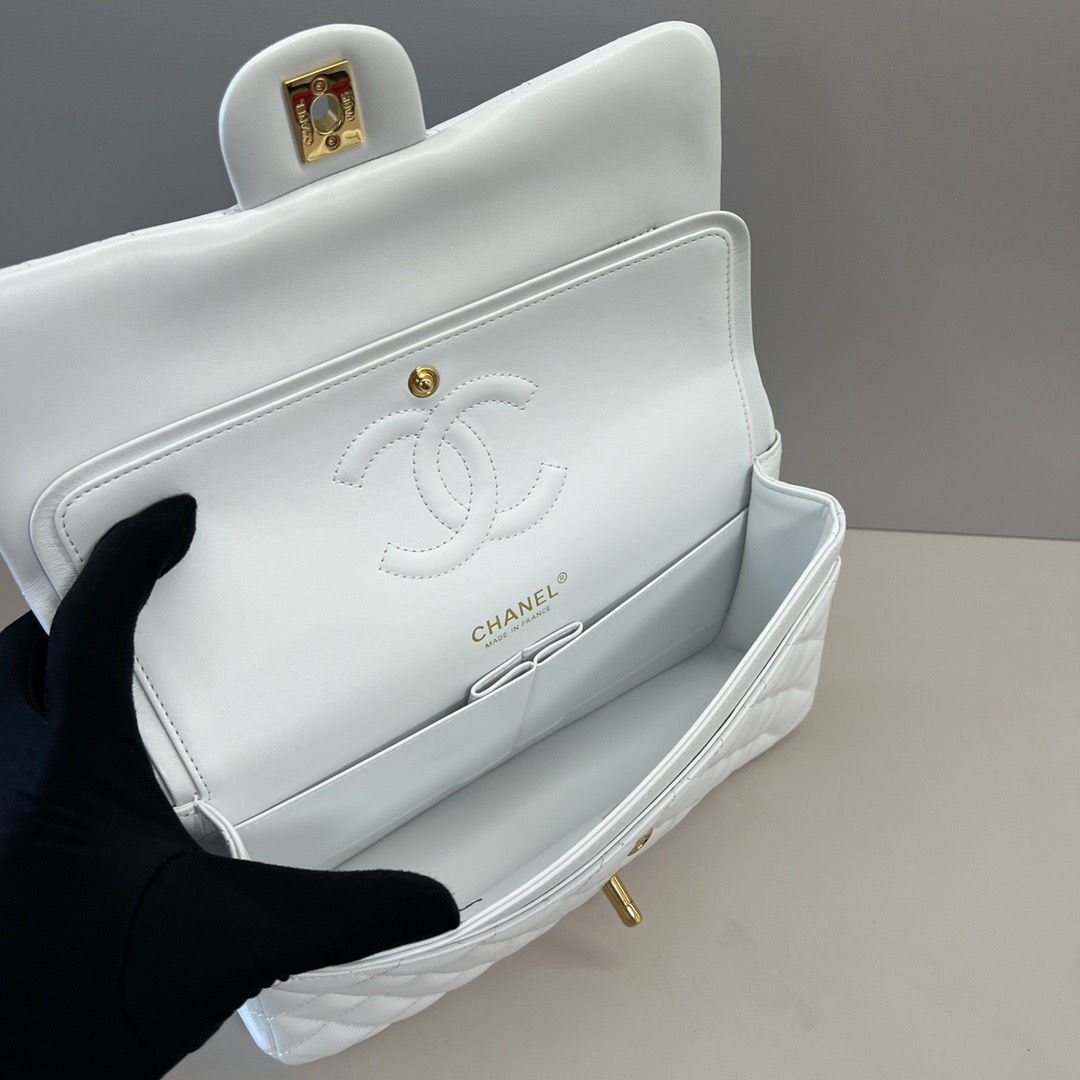 Chanel CF1112 Shoulder Bags Sheepskin 25cm