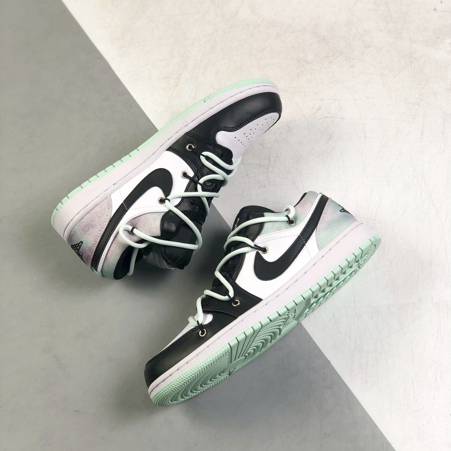 Nike Air Jordan 1 x OFF White Low Top Sneakers Shoes Gr. 36-46