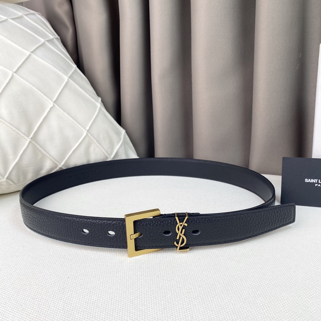 YSL Women Belt Width 3cm