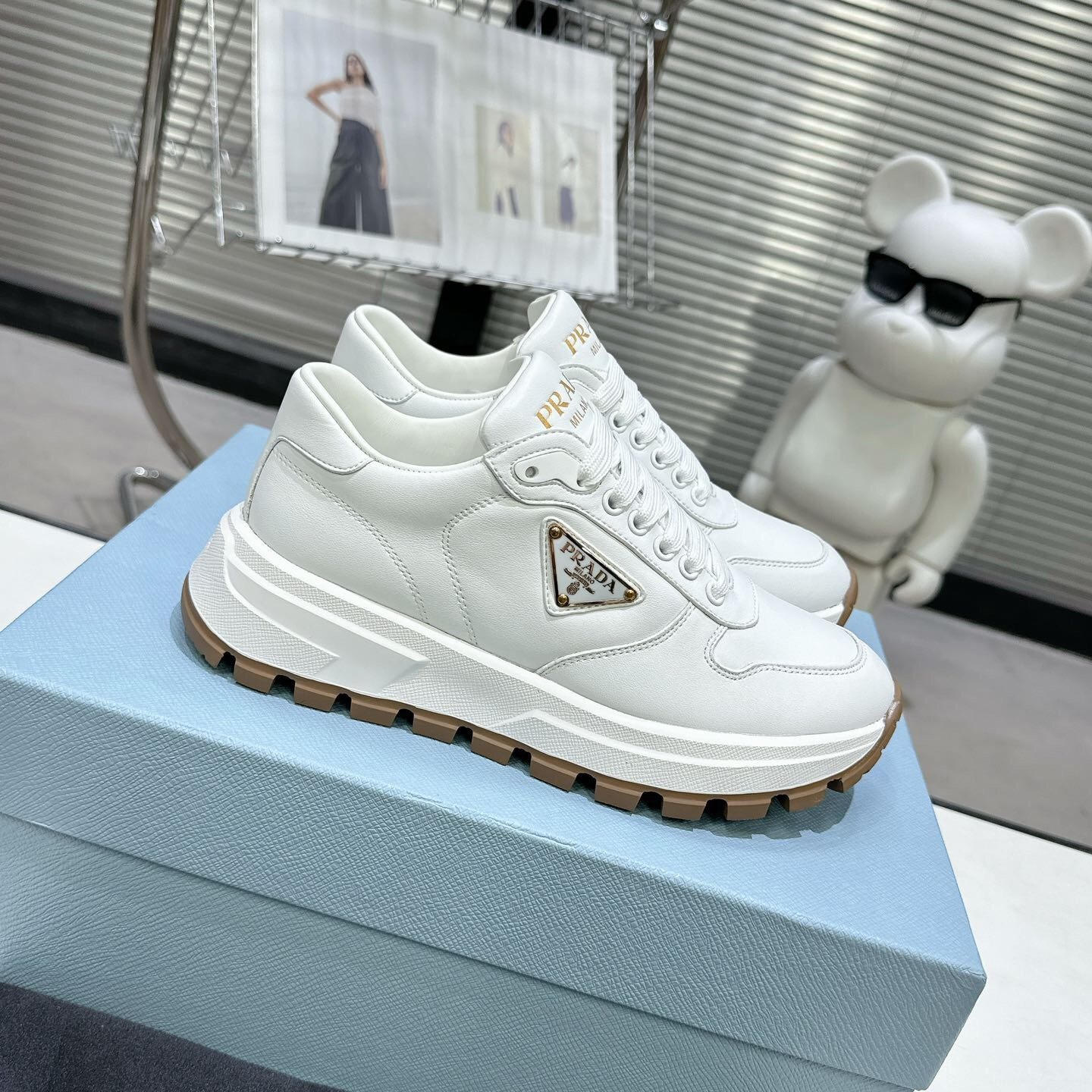 Prada 2024 New Leather sneaker Size 36-45