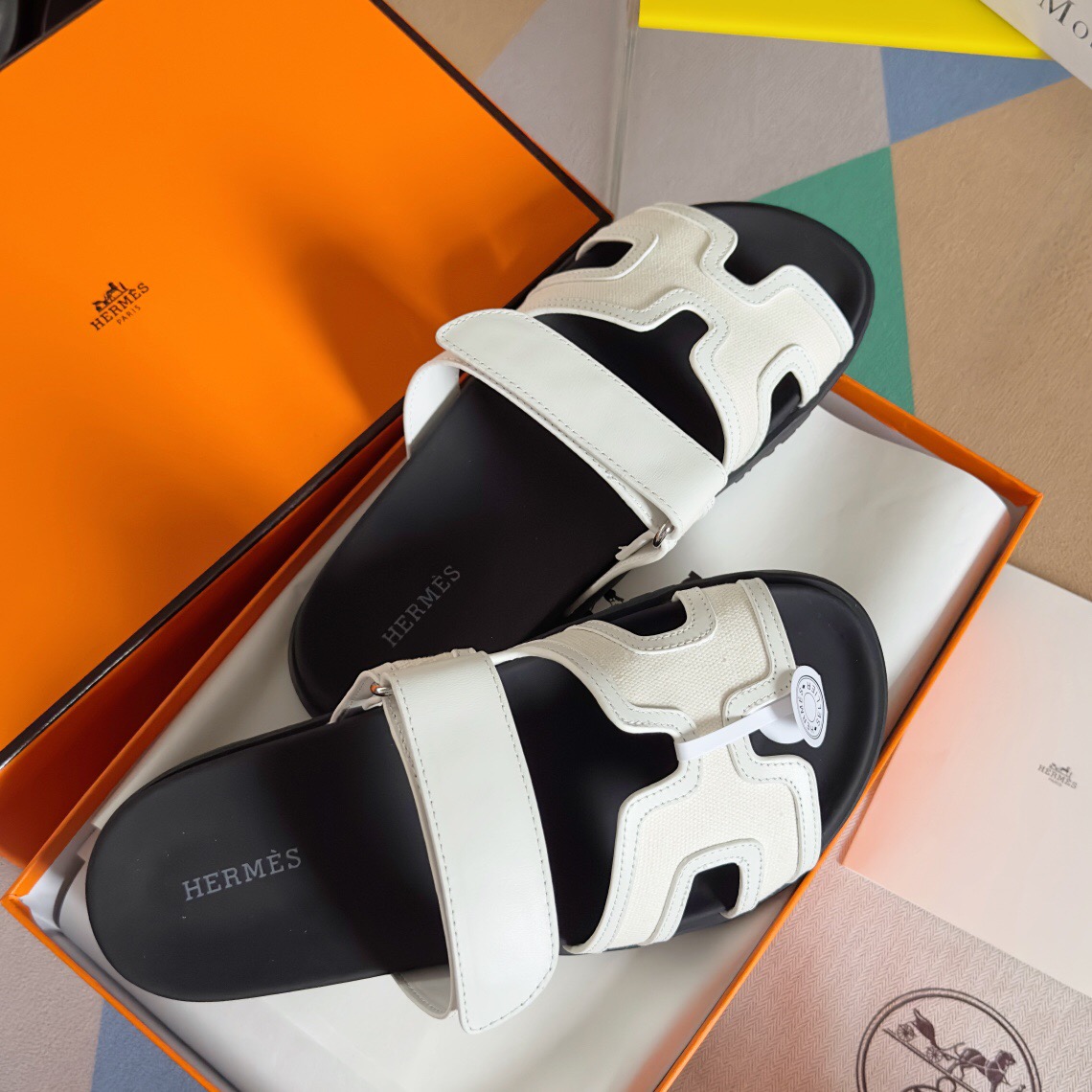 Hermes chypre Slippers Size 36-45