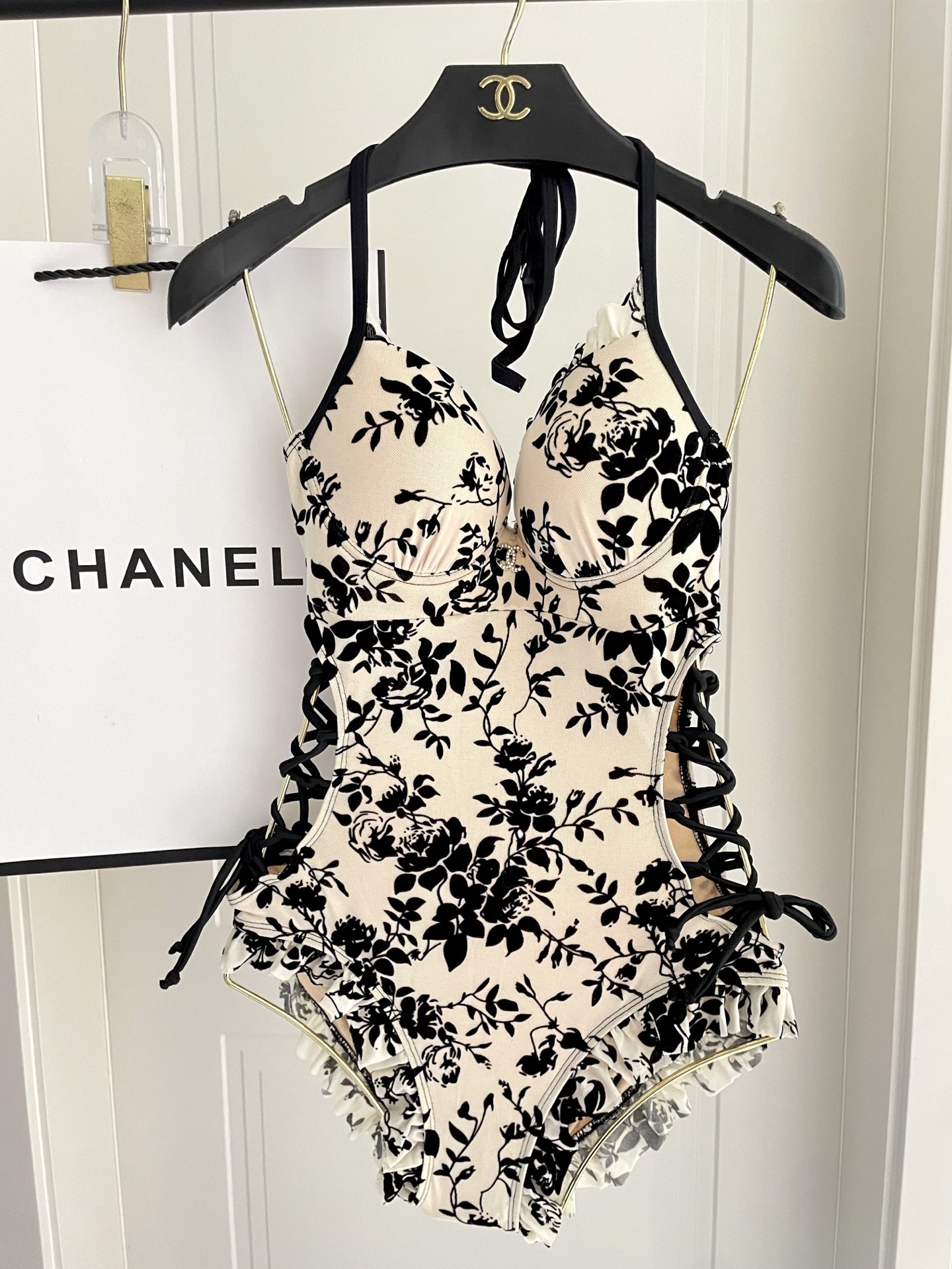 Chanel Swimsuit Size S-XL