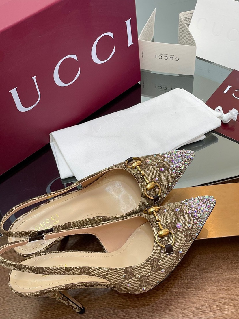 Gucci Original GG Women Pumps Size 36-41