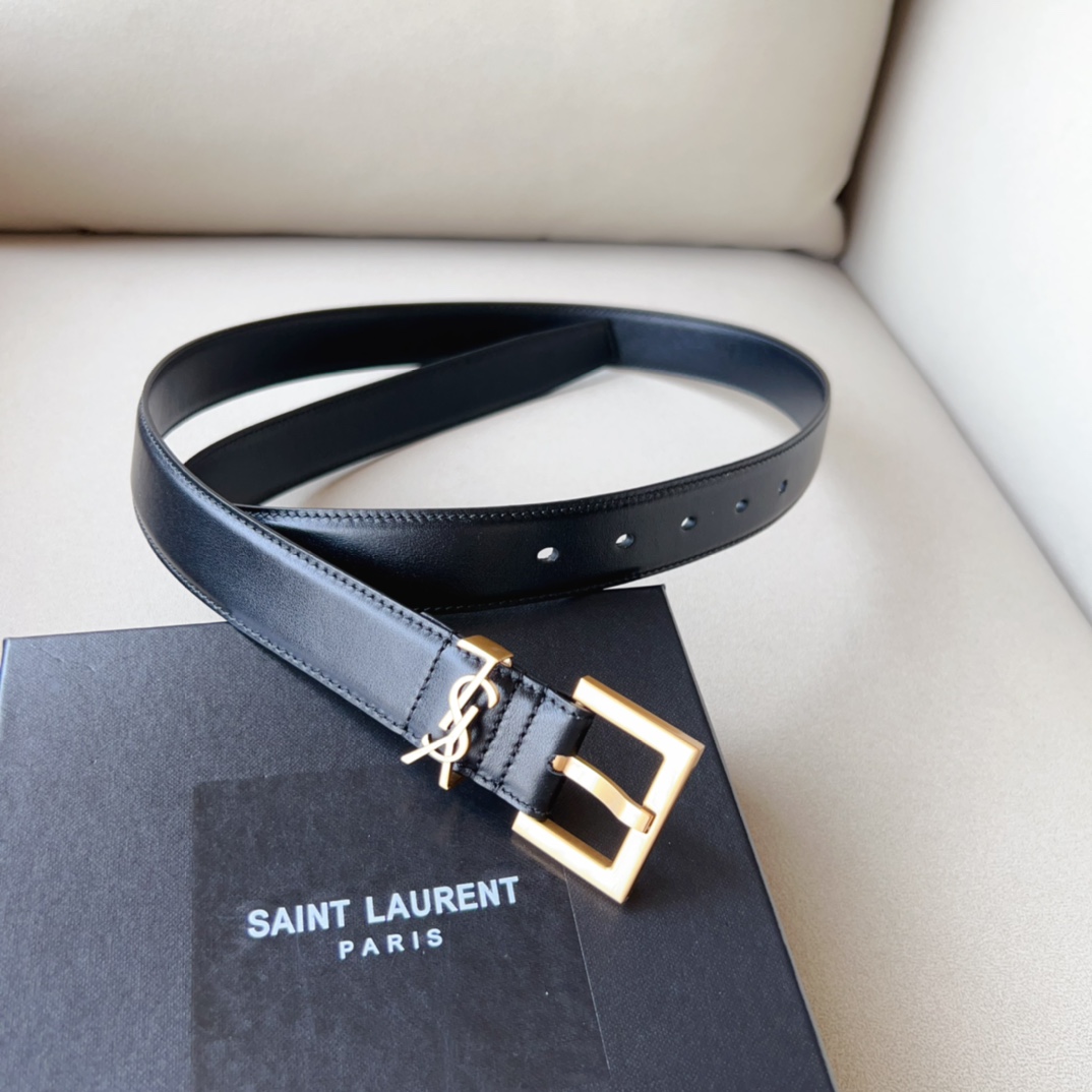 YSL Women Belt Width 3cm