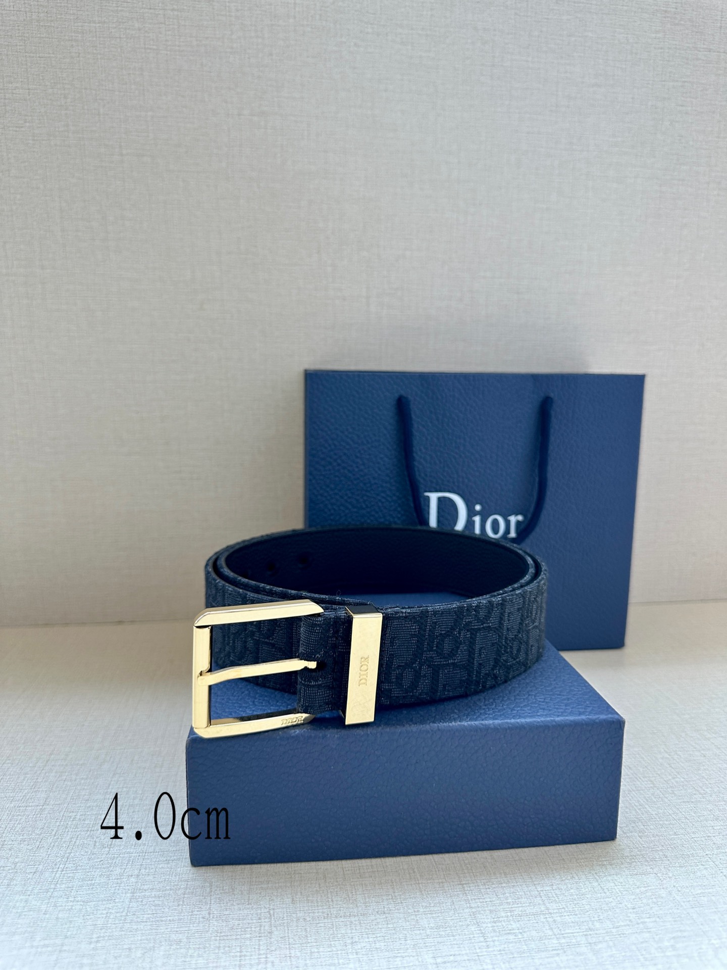 Dior Men Belt Width 4cm