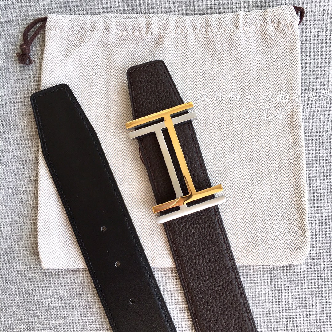 Hermes Men Belt Width 3.8cm