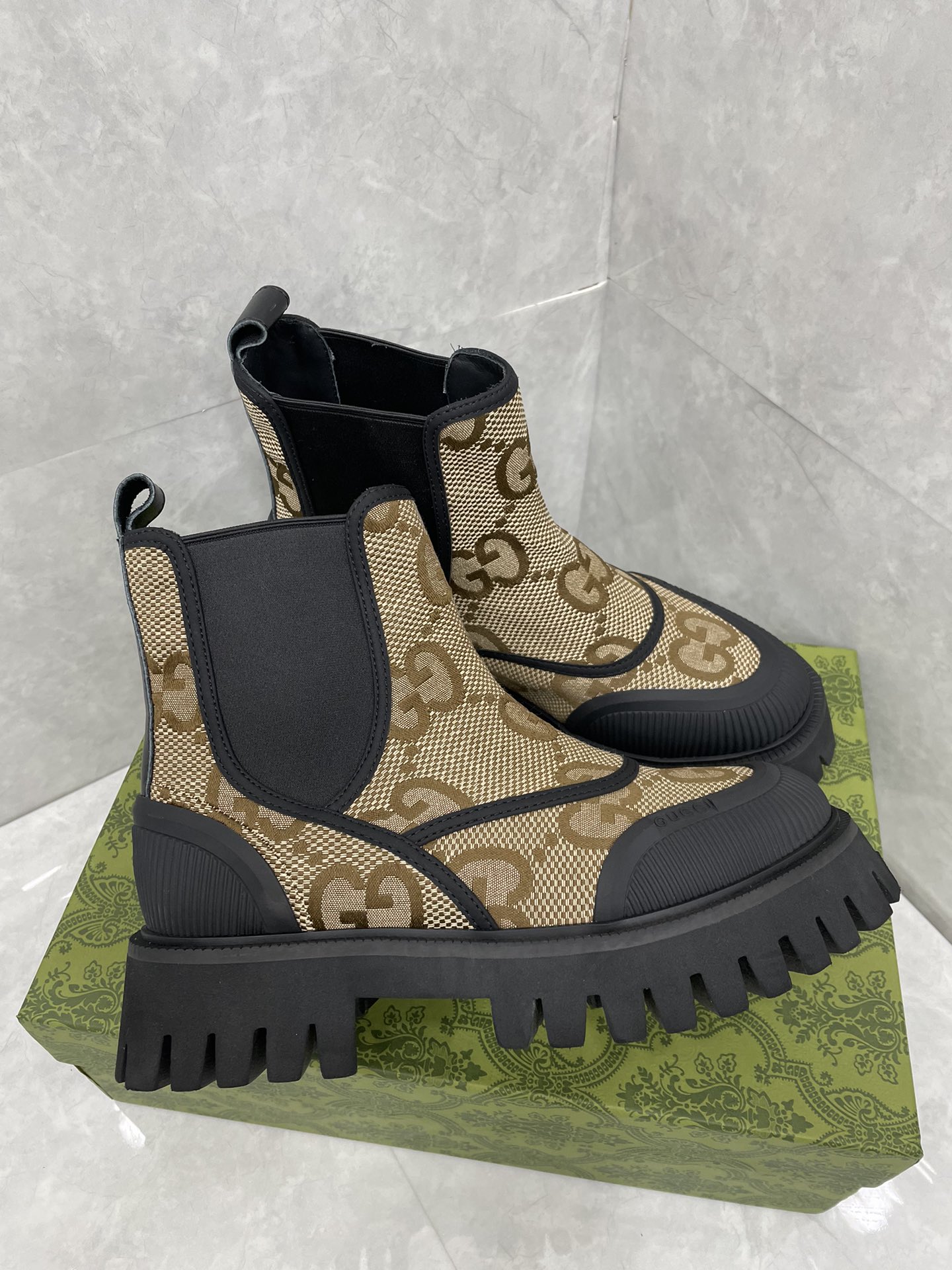 Gucci 23fw New Boots Unisex Size 35-46