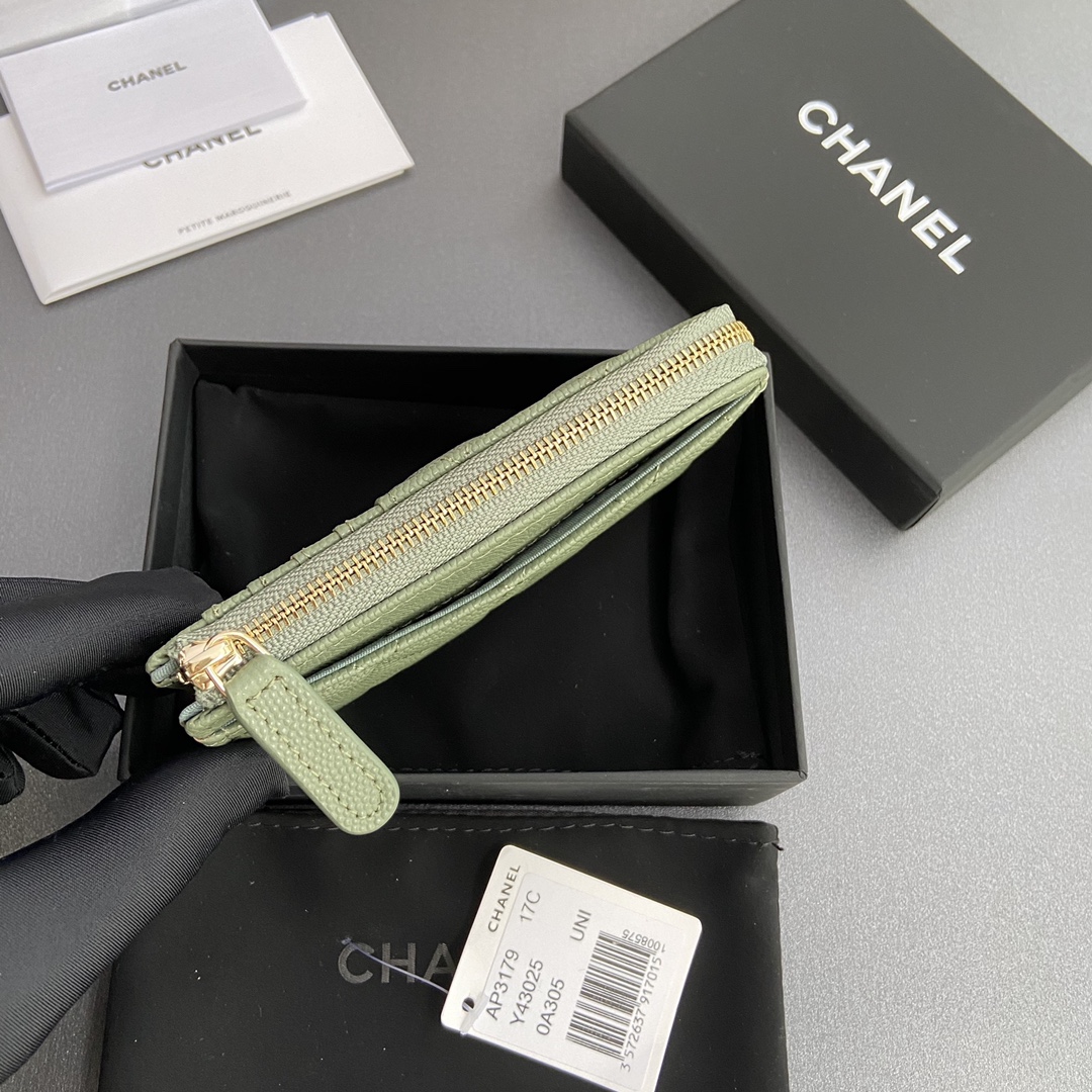 Chanel Card Holder Size 13*9*2cm