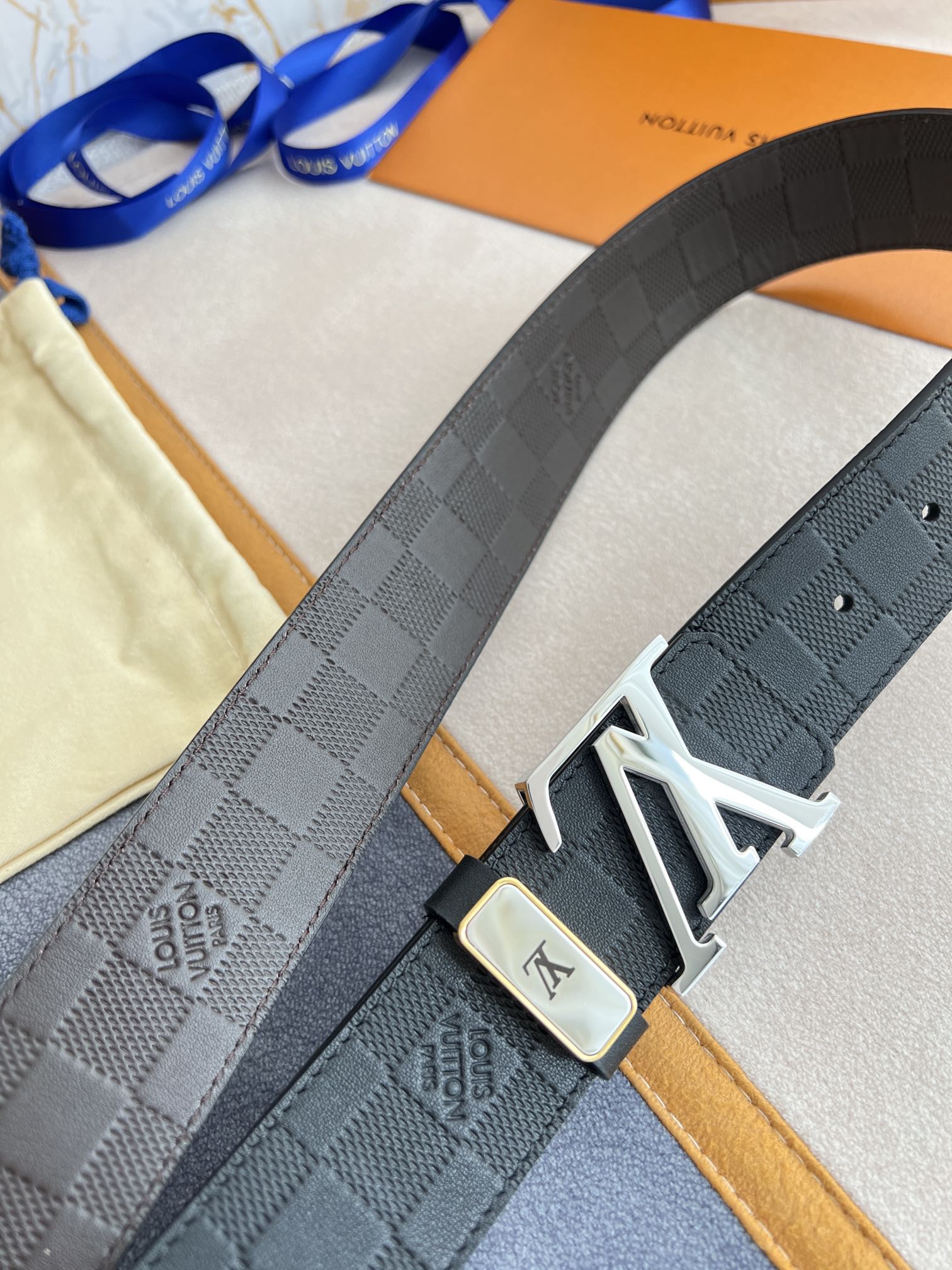 Louis Vuitton Men Belt Width 3.8cm