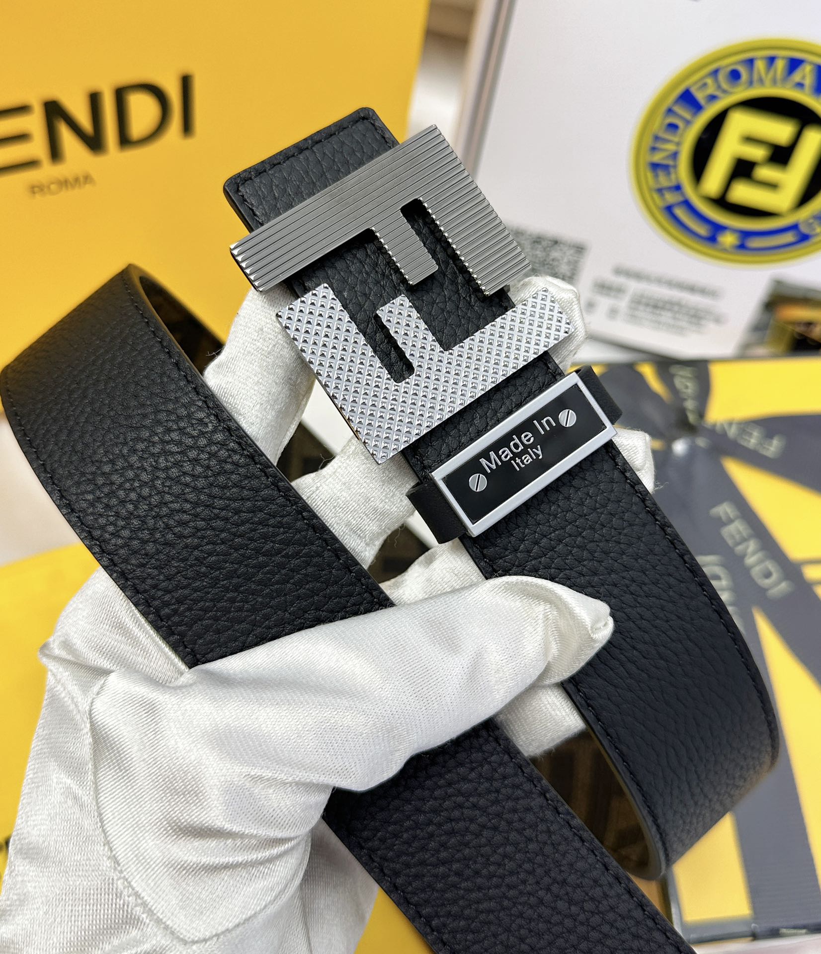Fendi Men Belt Width 3.8cm