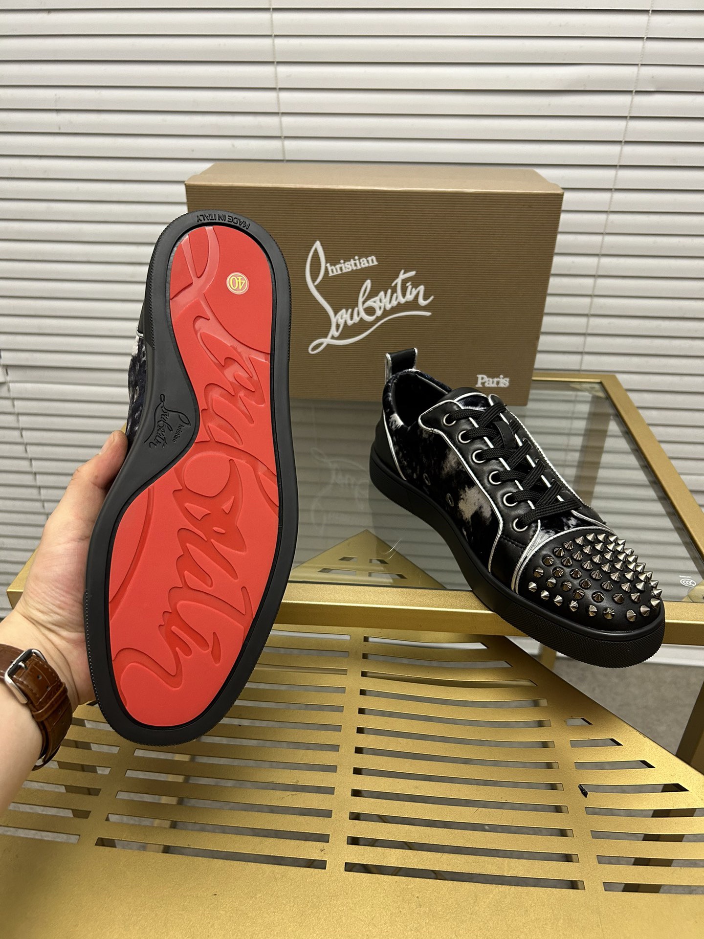 Christian Louboutin Sneaker Size 36-46