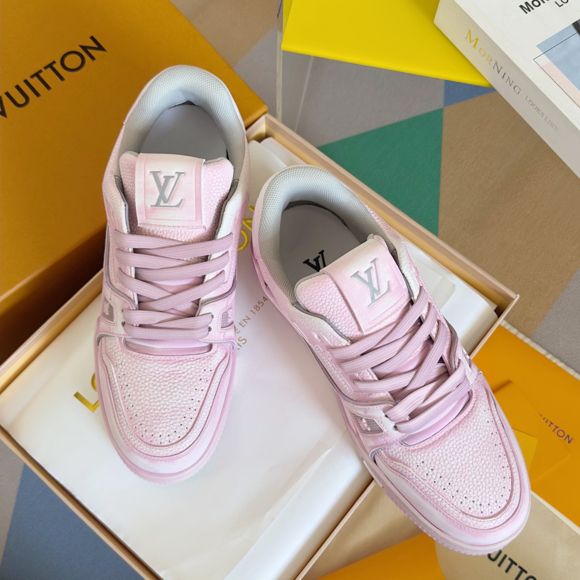 Louis Vuitton 2024ss Trainer Sneaker Size 36-46