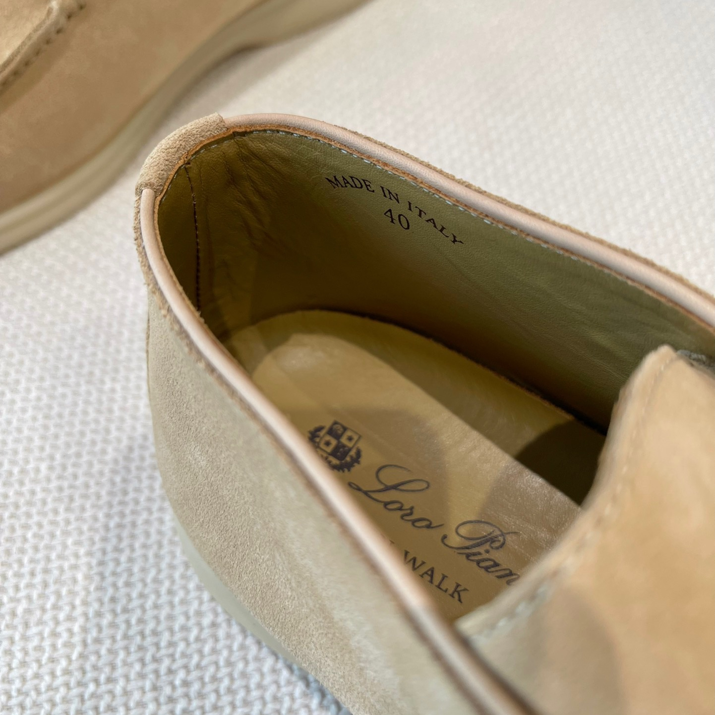 Loro Piana Unisex Loafers High Top Size 36-45