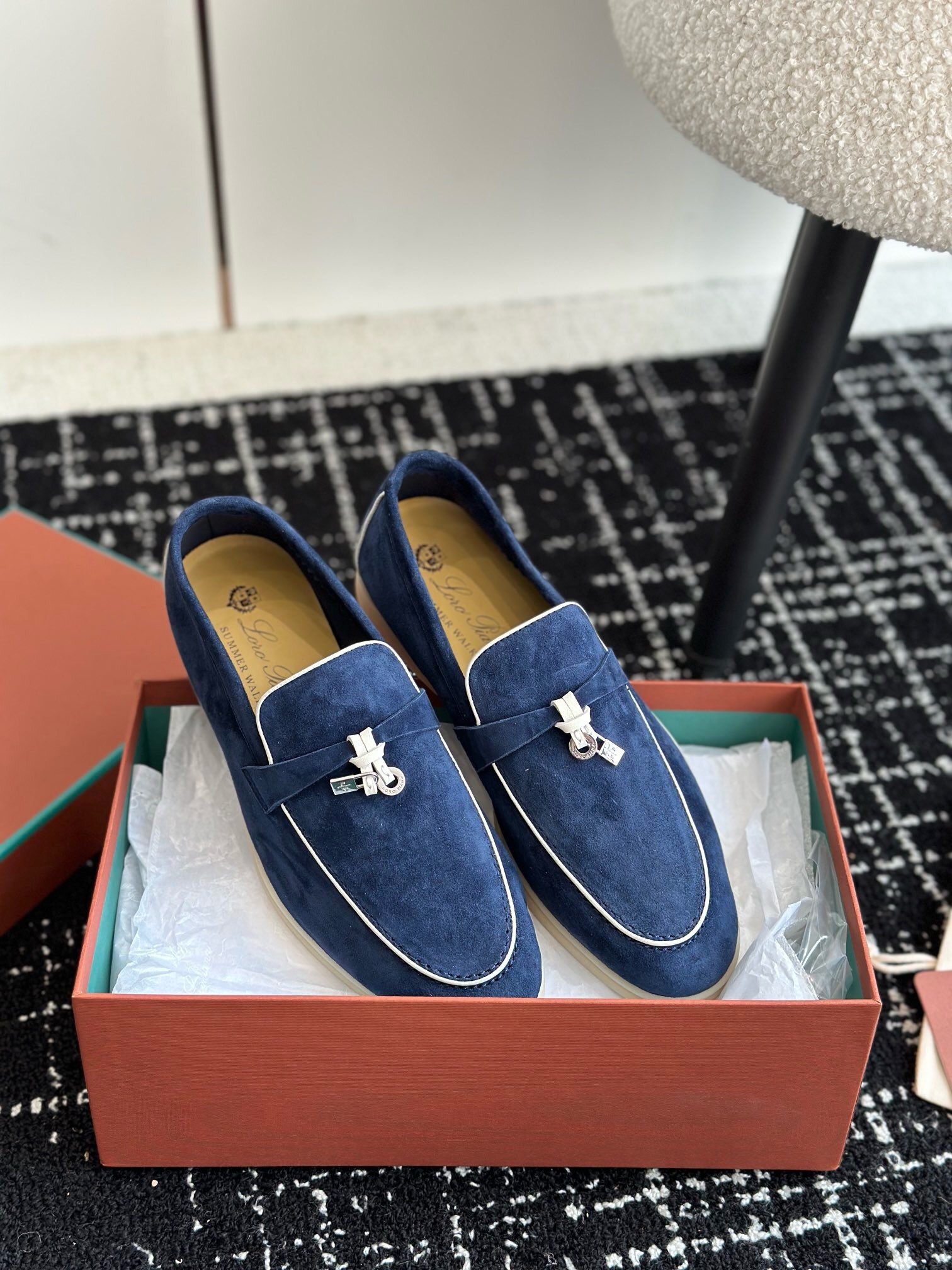 Loro Piana Unisex Loafers Size 36-45