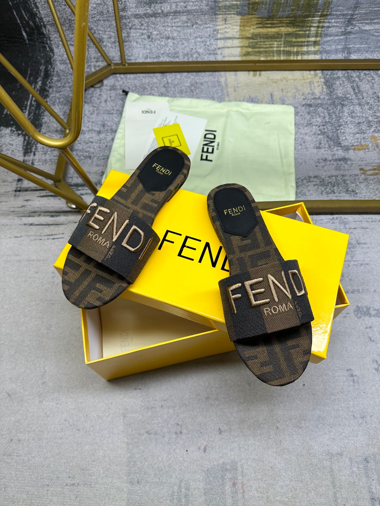 Fendi Slippers Size 36-42