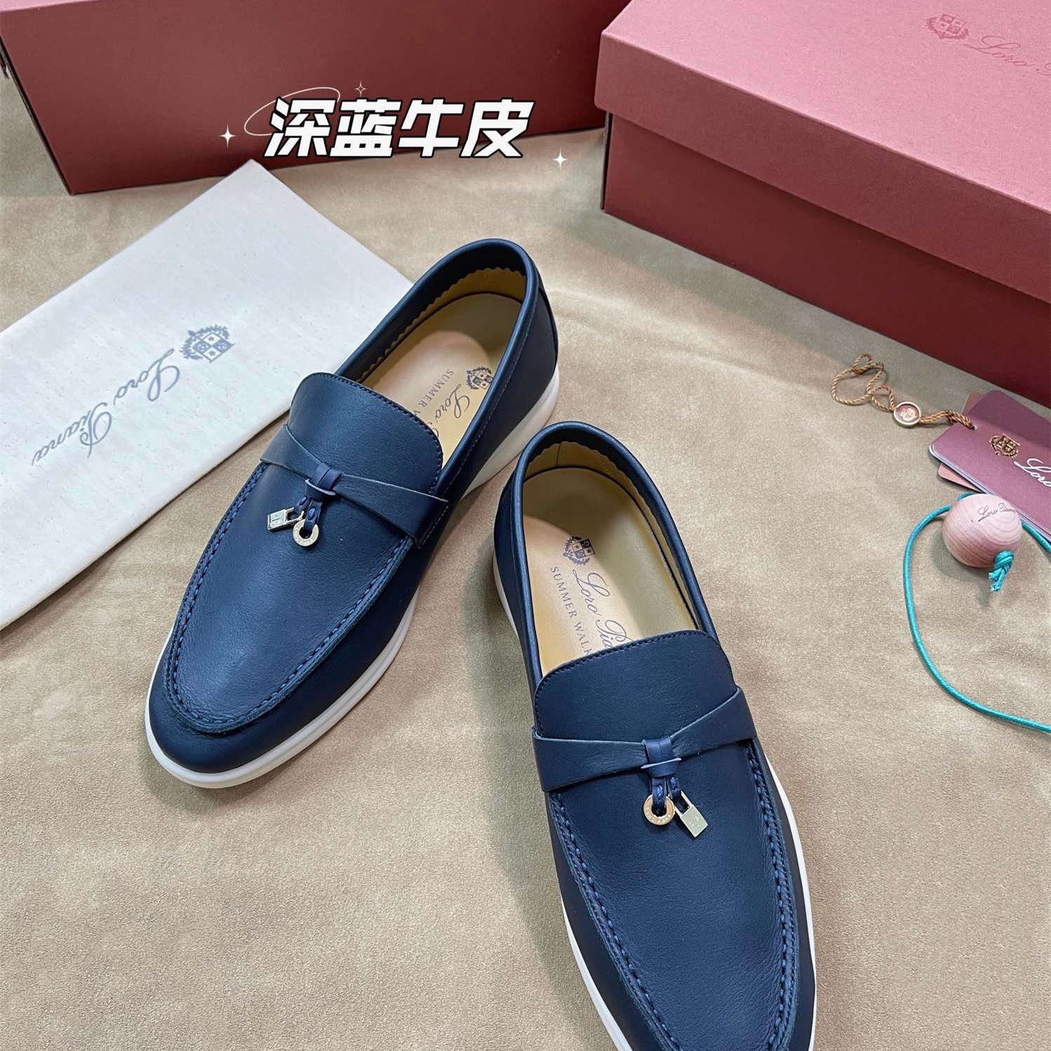 Loro Piana Men Loafers Size 40-45