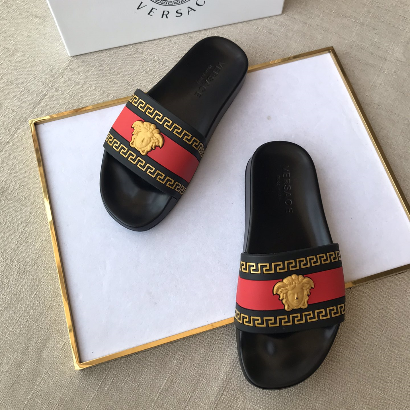 Versace Mens Women Sandals Gr. 36-46