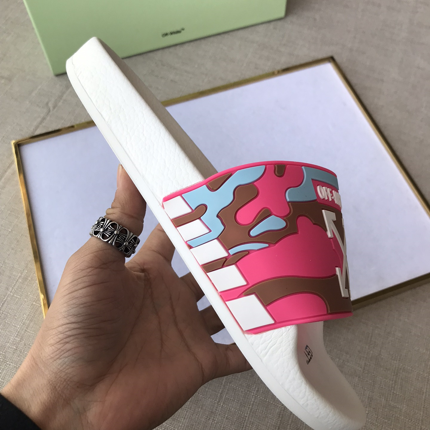 OFF White Mens Women Sandals Gr. 36-46