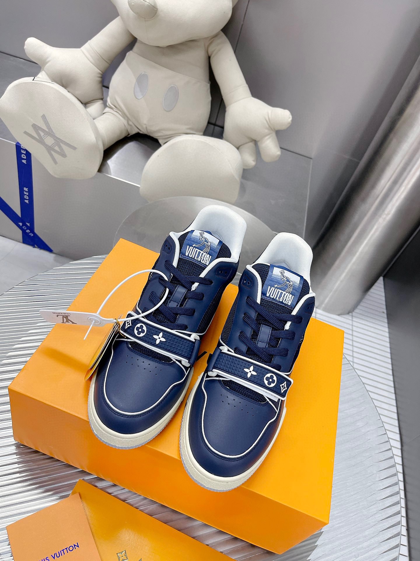 Louis Vuitton LV Trainer Velcro Strap Sneaker Size 36-46