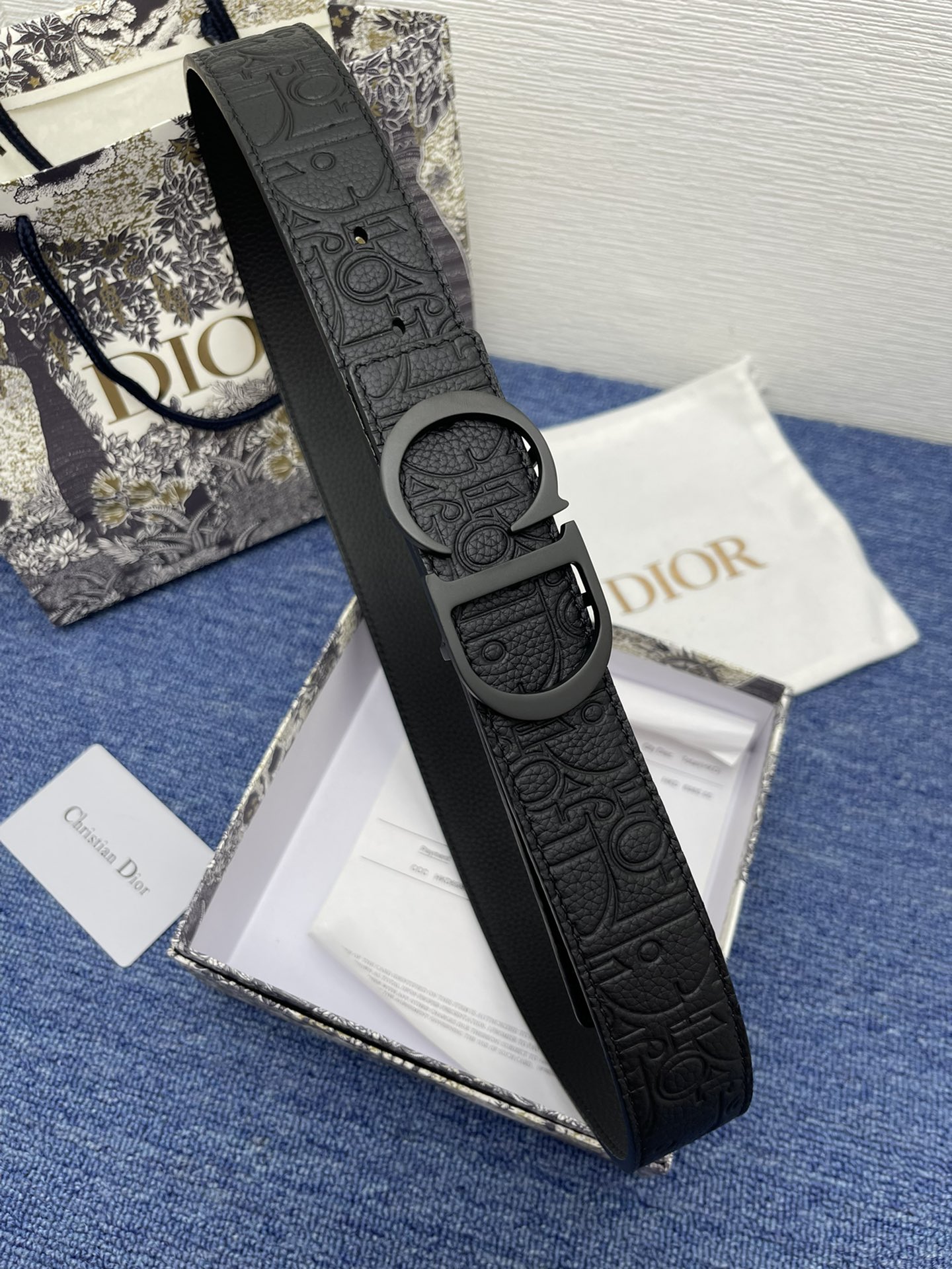 Dior Men Belt Width 3.5cm