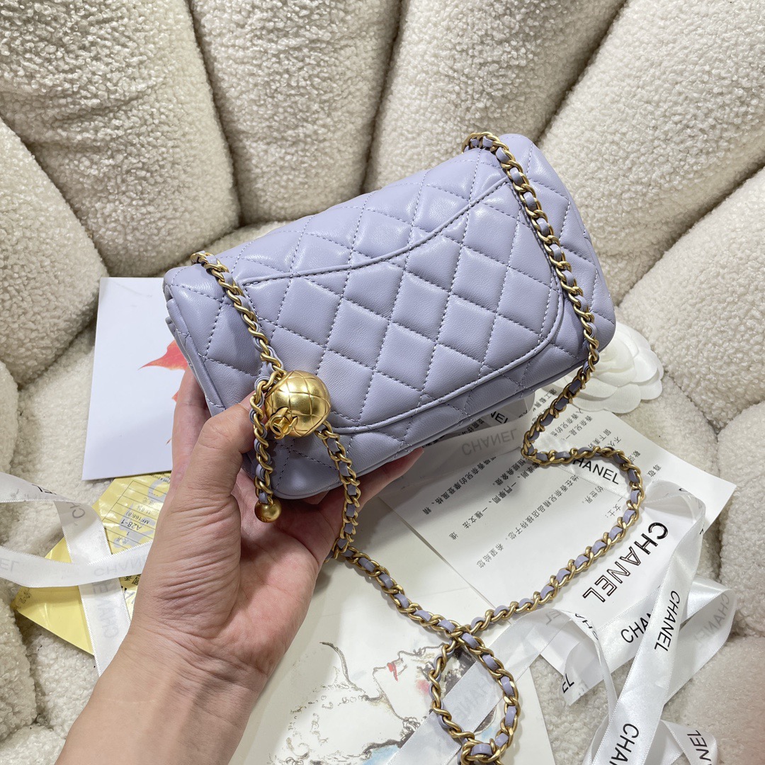 Chanel AS1787 Shoulder Bags Sheepskin 20cm