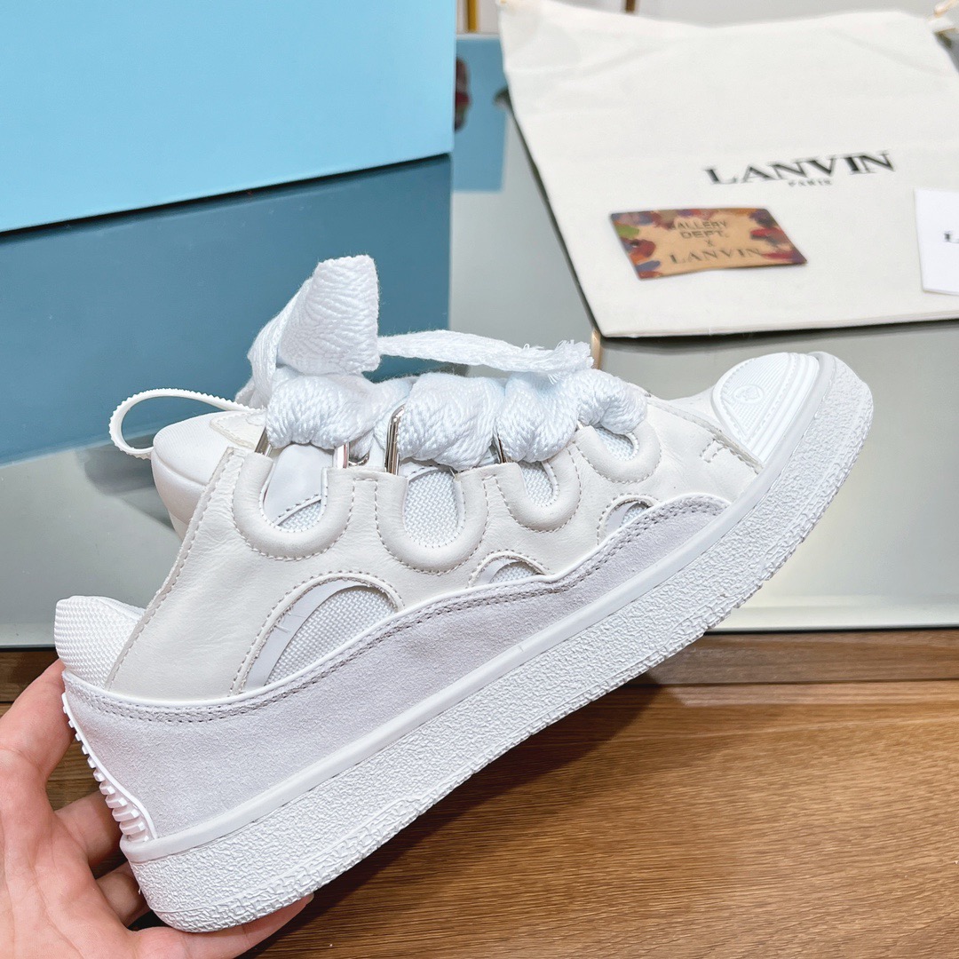 Lanvin Curb Sneaker White Size 36-46