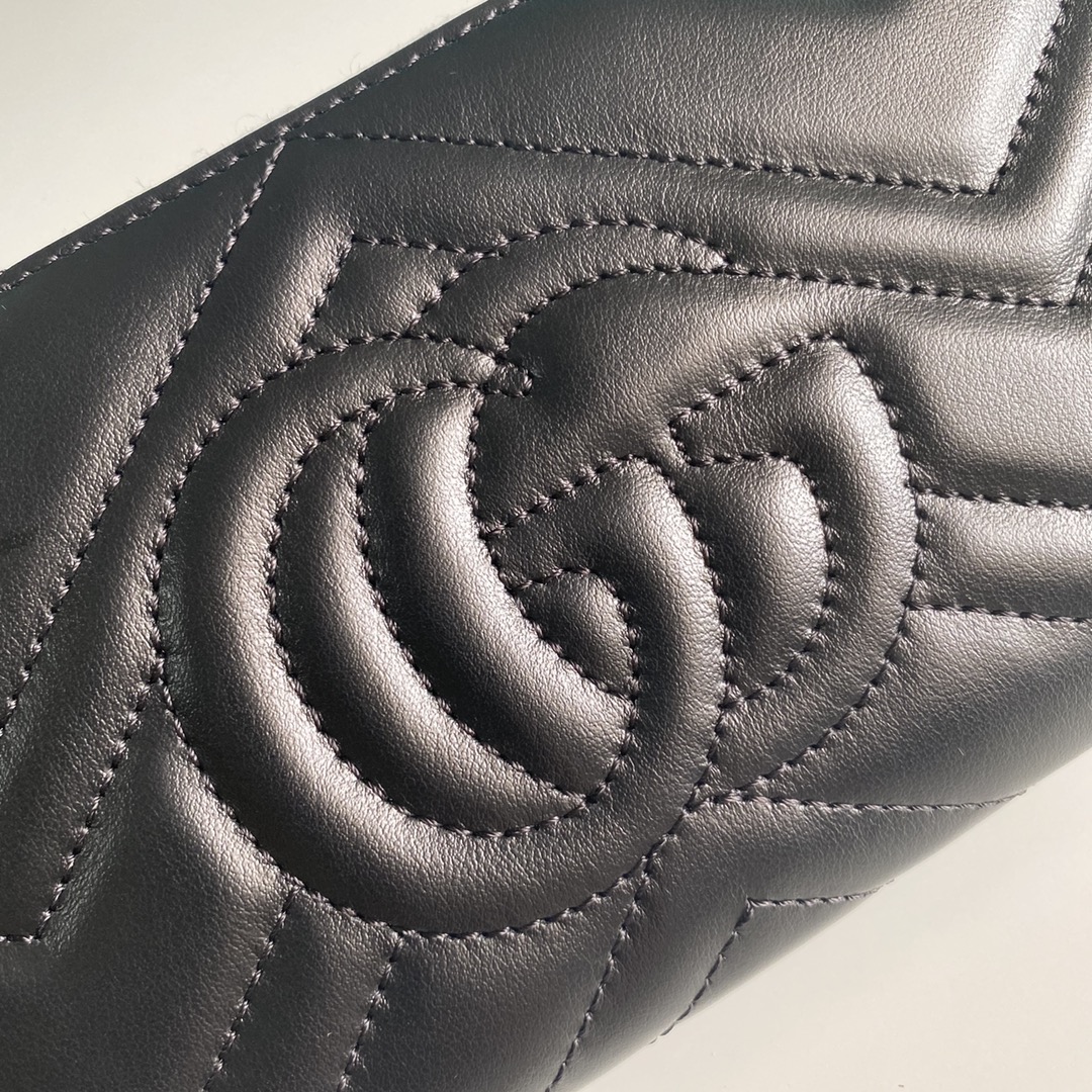 Gucci GG Marmont Women Mens Wallet Purse 19*10.5*2.5cm
