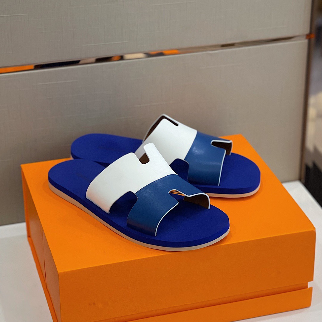 Hermes Izmir Sandals Size 39-45 9-Color