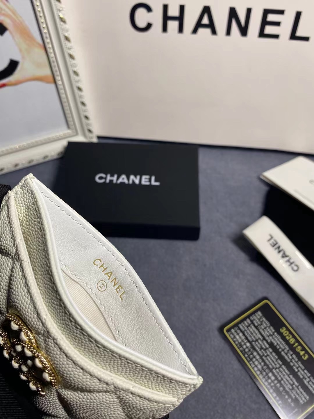 Chanel Card Holder Size 11*7cm