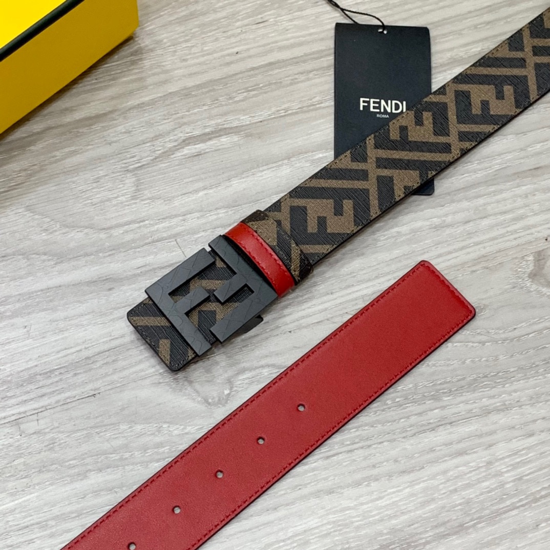 Fendi Men Belt Width 4cm