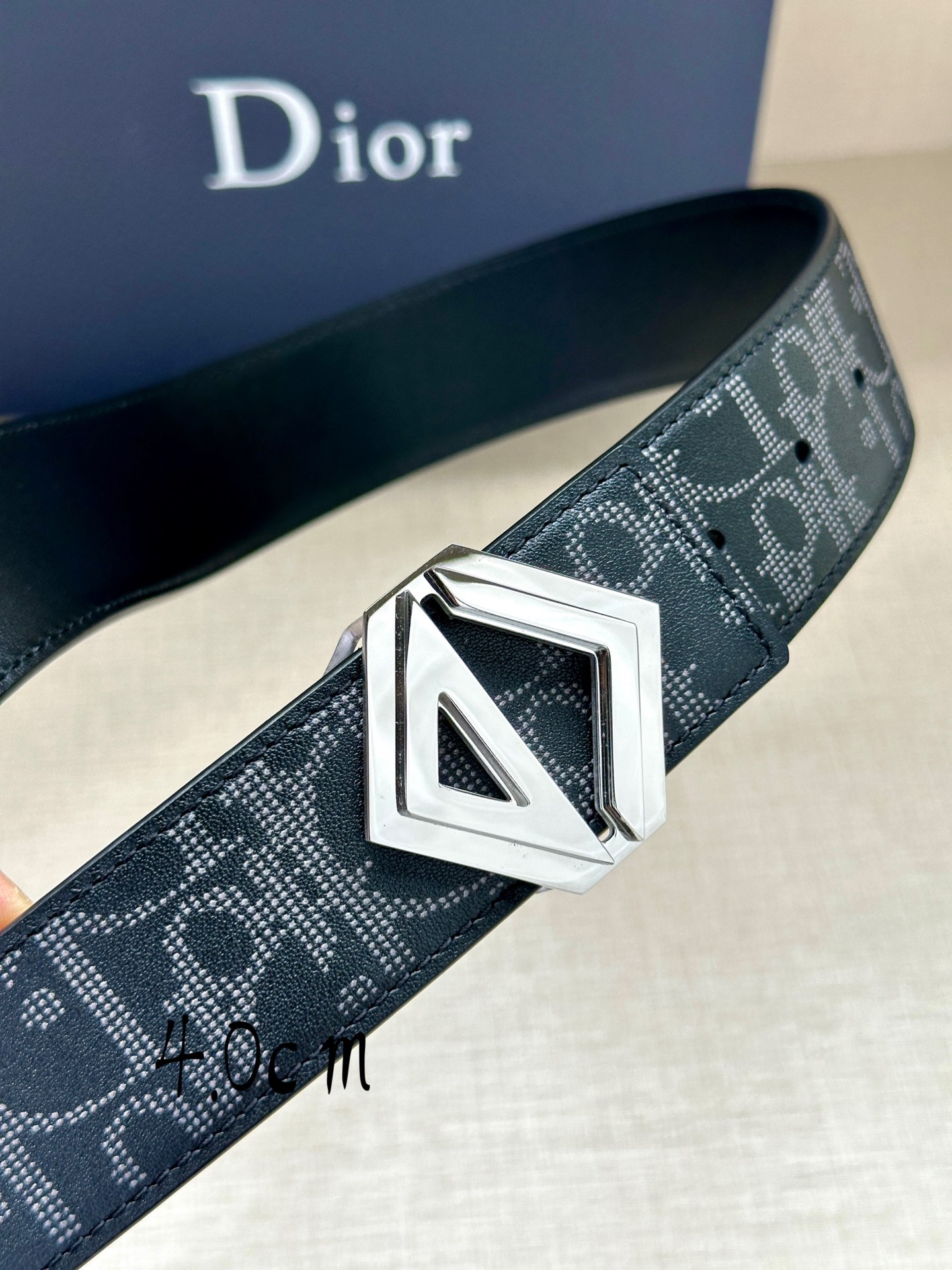 Dior Men Belt Width 4cm