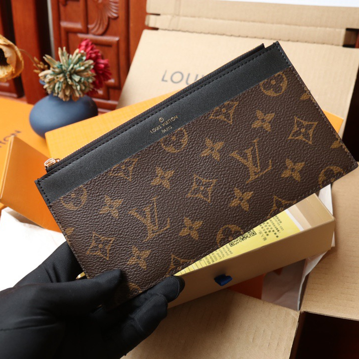 Louis Vuitton Slim Purse Size 20*11*0.5cm M80348 M80390 N60536