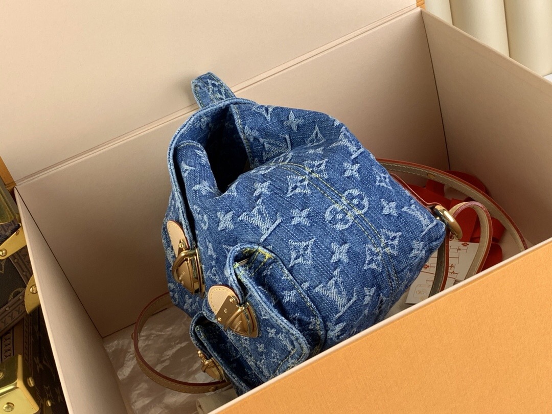 Louis Vuitton Venice Monogram denim Backpack Bags 20*20*11cm