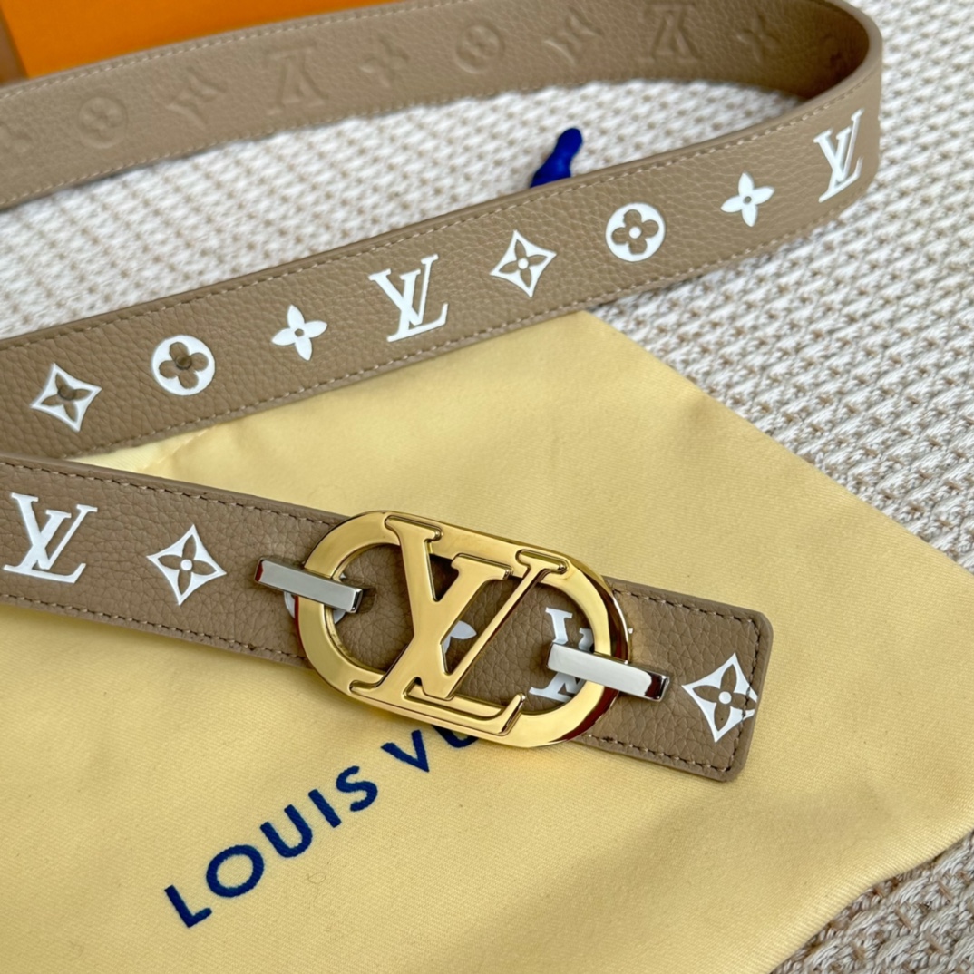 Louis Vuitton Women Belt Width 3cm