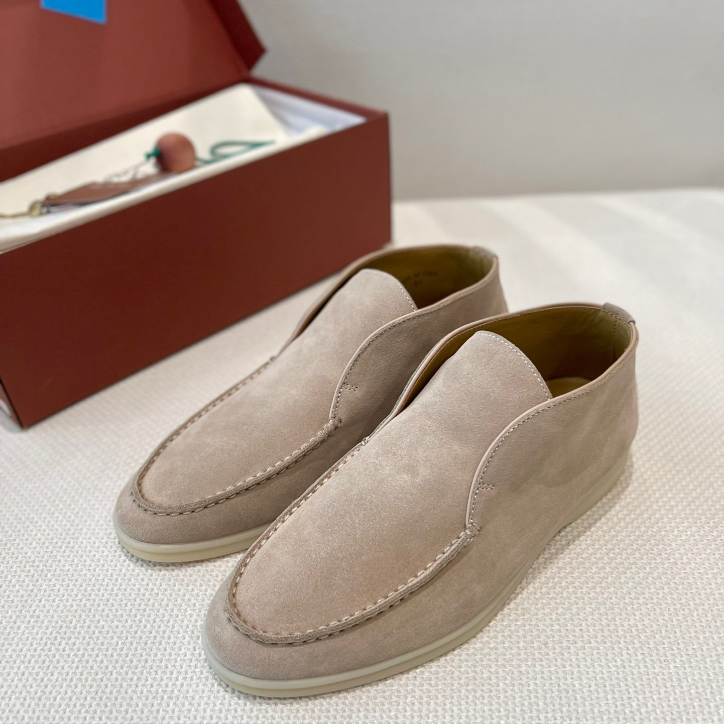 Loro Piana Unisex Loafers High Top Size 36-45