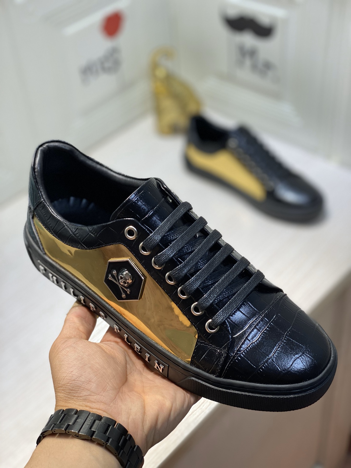 Philipp Plein Mens Outdoor Sneakers Shoes 38 - 45