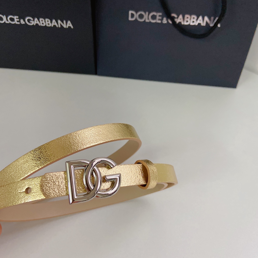 Dolce Gabbana Women Belt Width 1.5cm