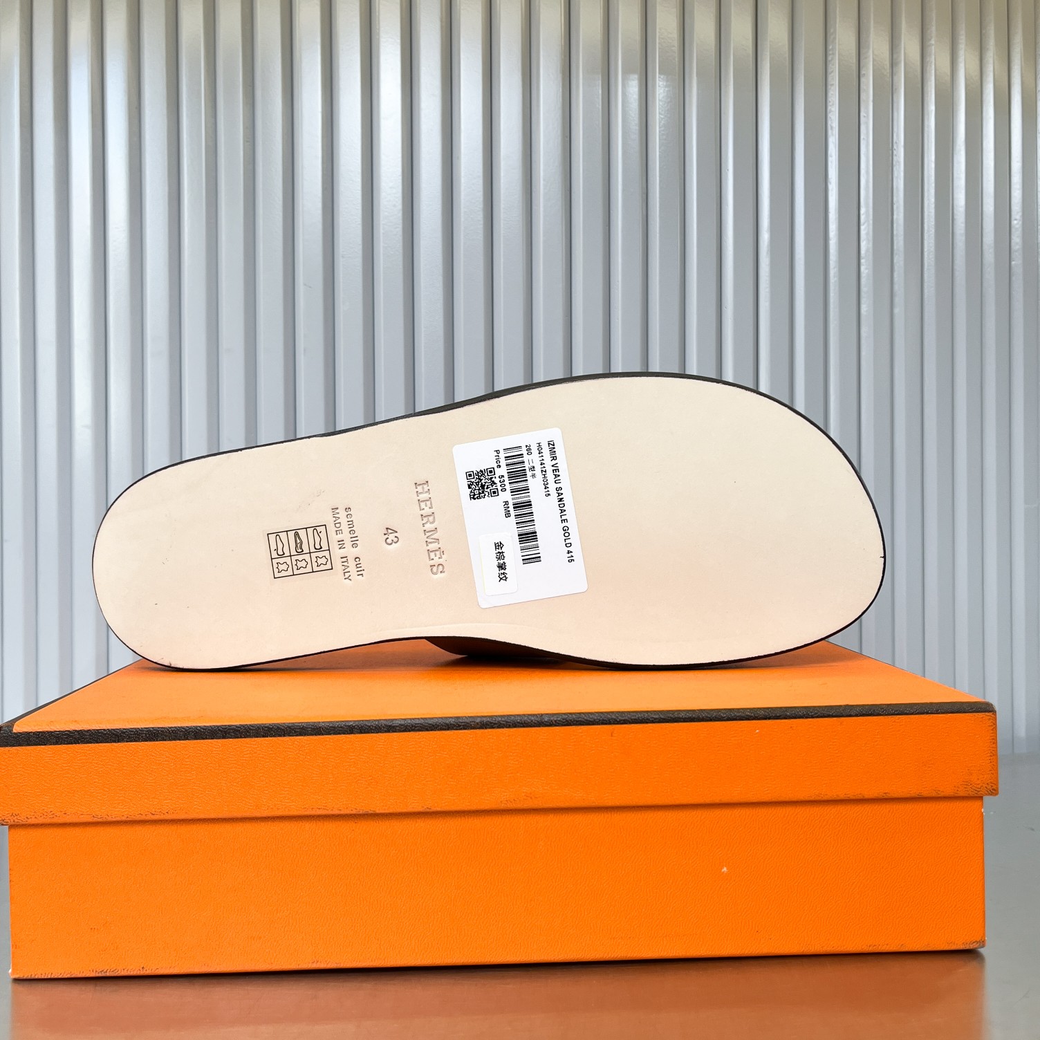 Hermes lzmir Sandals Size 40-45