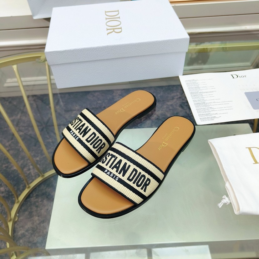 Dior Dway Slippers Size 36-41