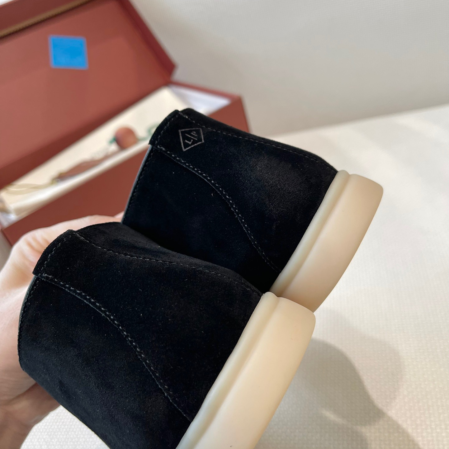 Loro Piana Unisex Loafers High Top Size 36-45